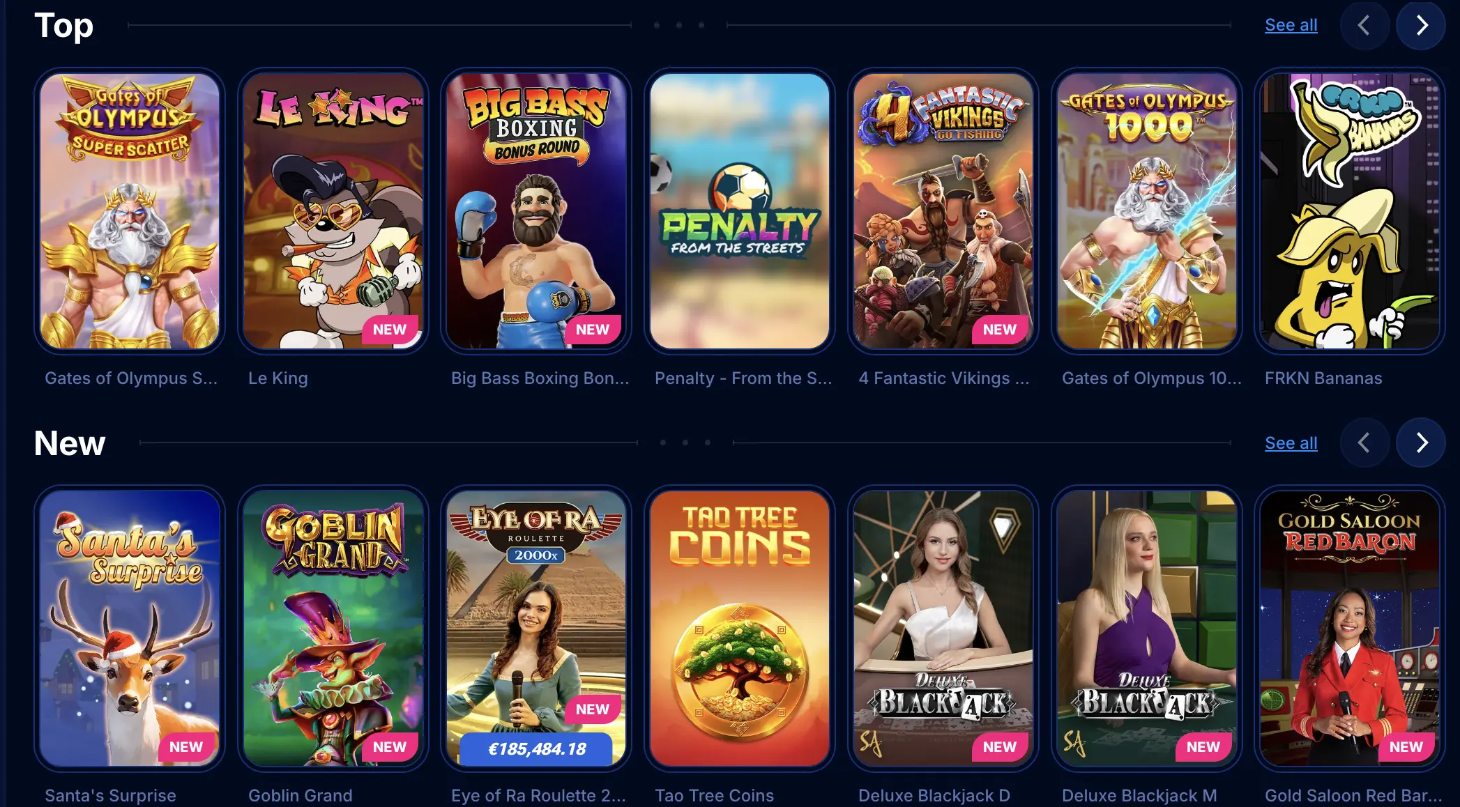 Placeholder screenshot: Lobby layout